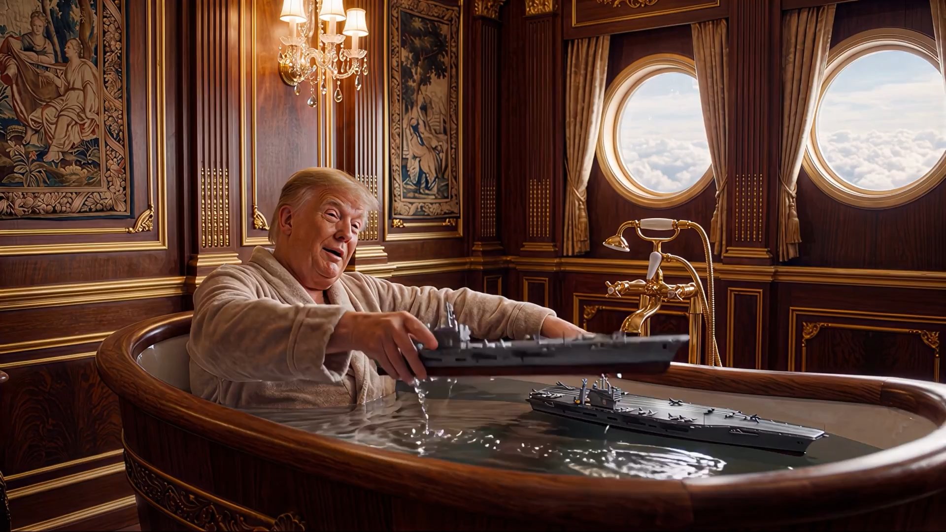 Трамп в ящике