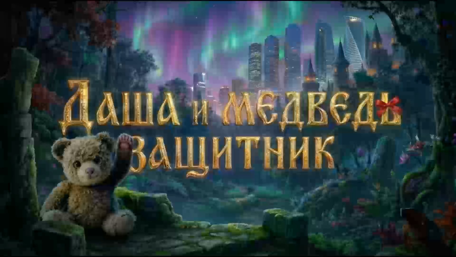 Даша и Медведь защитник